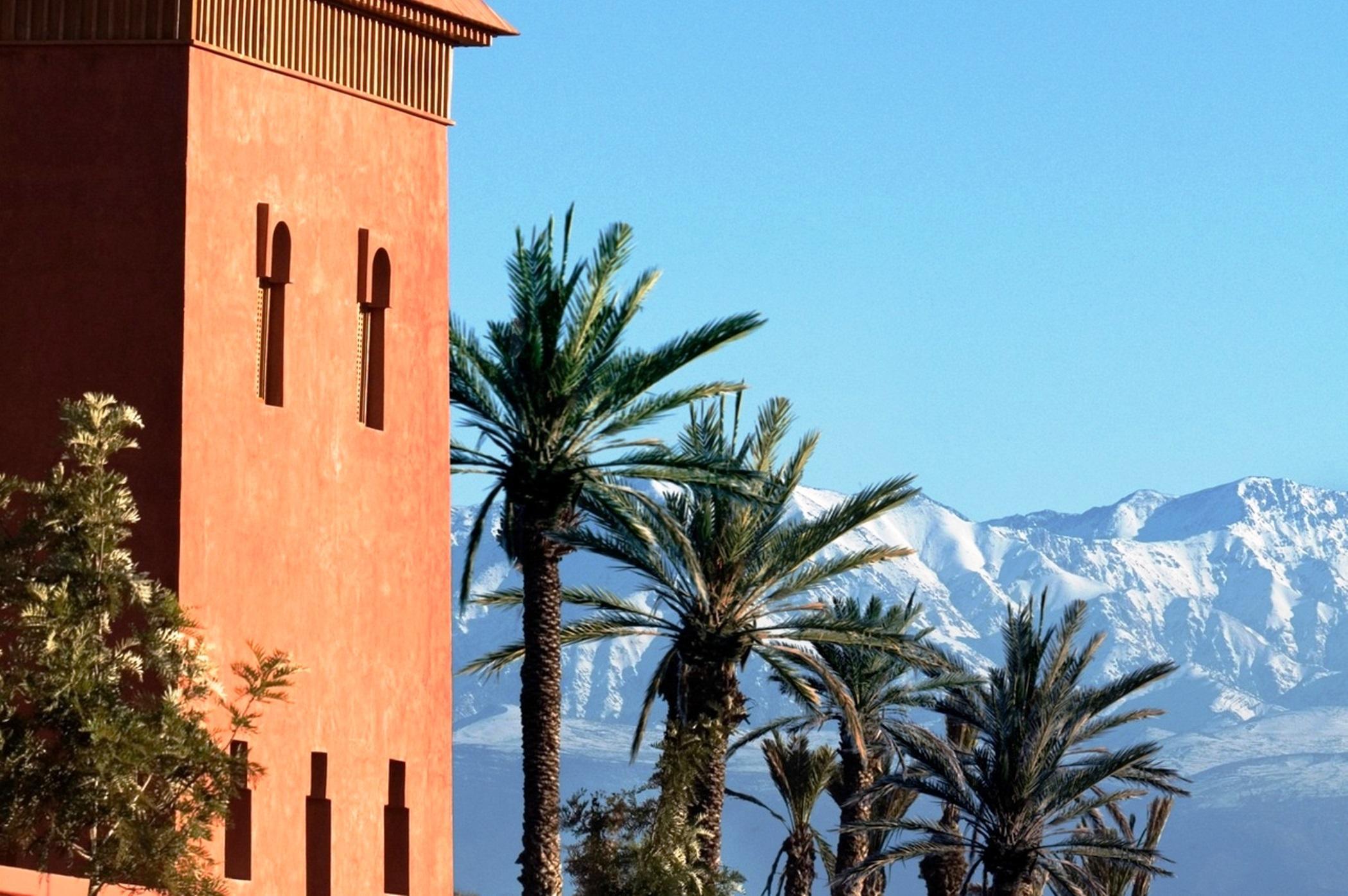 Kenzi Menara Palace & Resort Марракеш Екстер'єр фото Atlas Mountains